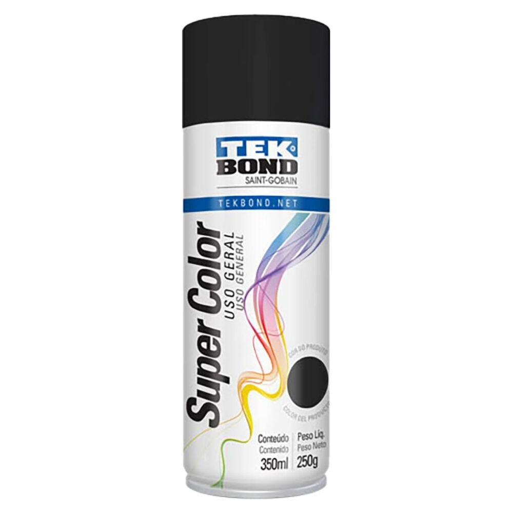 Tinta Spray Super Color Uso Geral 350ml Tekbond