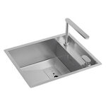 Cuba de Cozinha com Monocomando Supra Hide Inox Deca