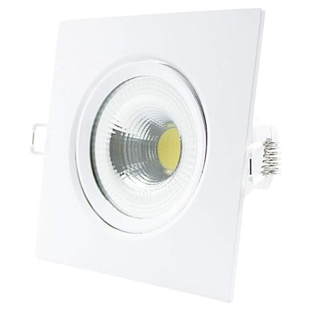 Spot Led Authentic de Embutir Quadrado 7W 6500K Branco Avant