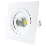 Spot Led Authentic de Embutir Quadrado 7W 6500K Branco Avant