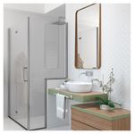 Revestimento Cerâmico Acetinado Borda Arredondada 32x57cm Atract HD Branco Fioranno (Caixa com 2,03m²)