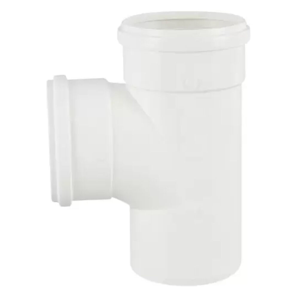 Tê para Esgoto Branco Plastubos