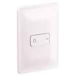 Interruptor Simples Bipolar Completo Zeffia 10A/250V Branco Legrand