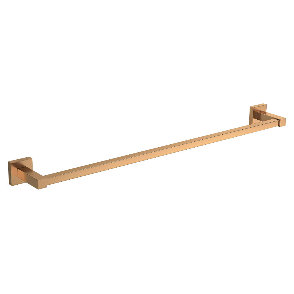 Porta Toalha Barra Quadratta Gold Deca