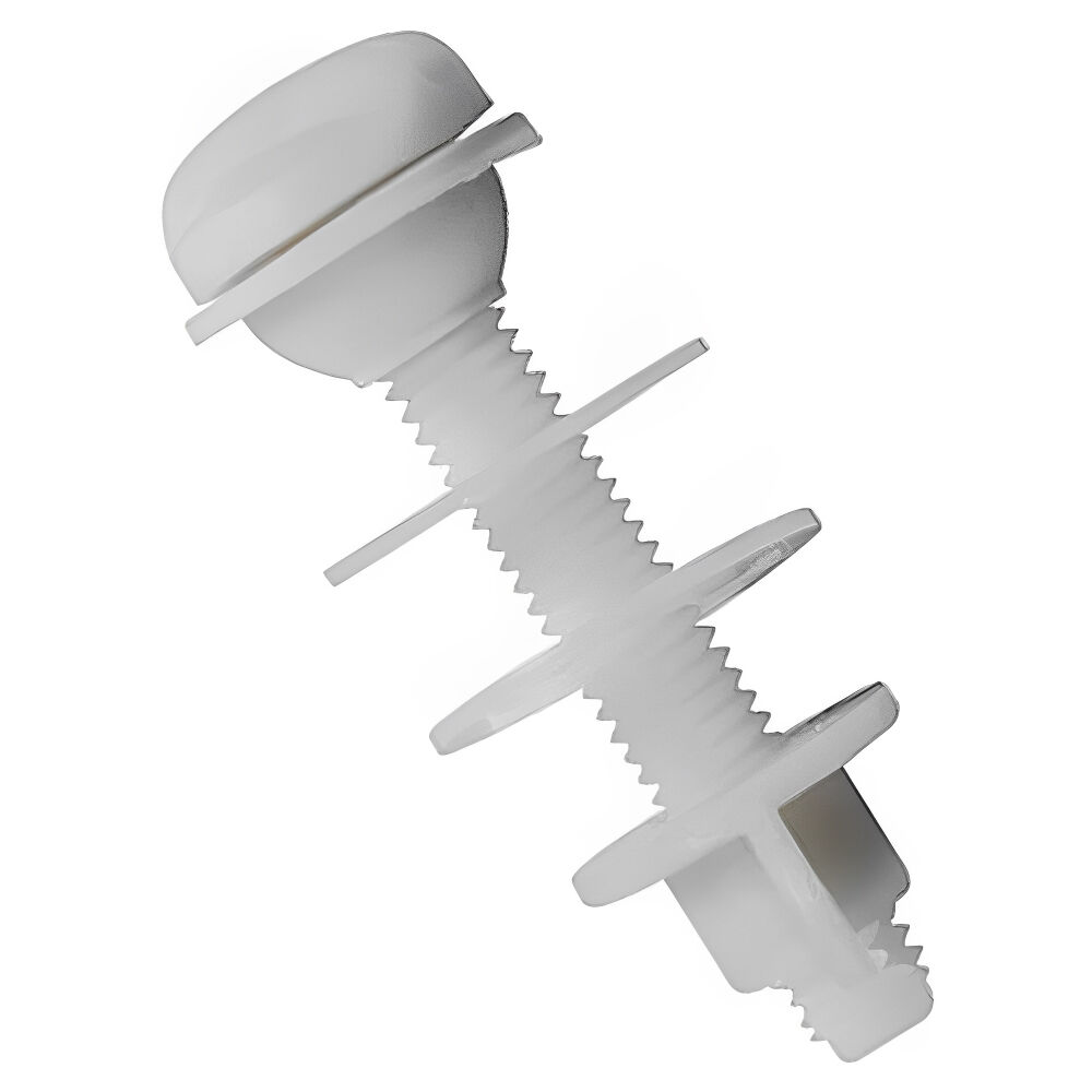 Conjunto de Parafuso para Fixação de Caixa Acoplada Branco Astra