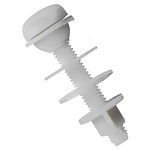 Conjunto de Parafuso para Fixação de Caixa Acoplada Branco Astra