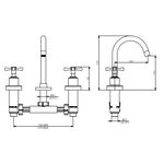 Misturador para Lavatório Job Cromado Perflex