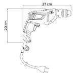 Furadeira de Impacto 3/8" 500W Tramontina