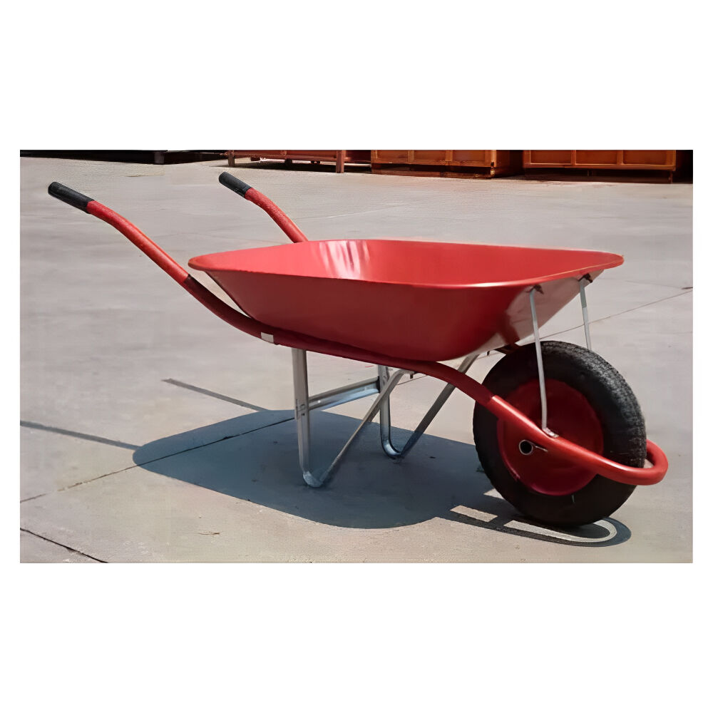 Carrinho de M&atilde;o com Ca&ccedil;amba Met&aacute;lica Vermelho 45L Soft Esfera Gordini