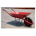 Carrinho de M&atilde;o com Ca&ccedil;amba Met&aacute;lica Vermelho 45L Soft Esfera Gordini