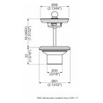 Válvula Banheiro 1" Perflex