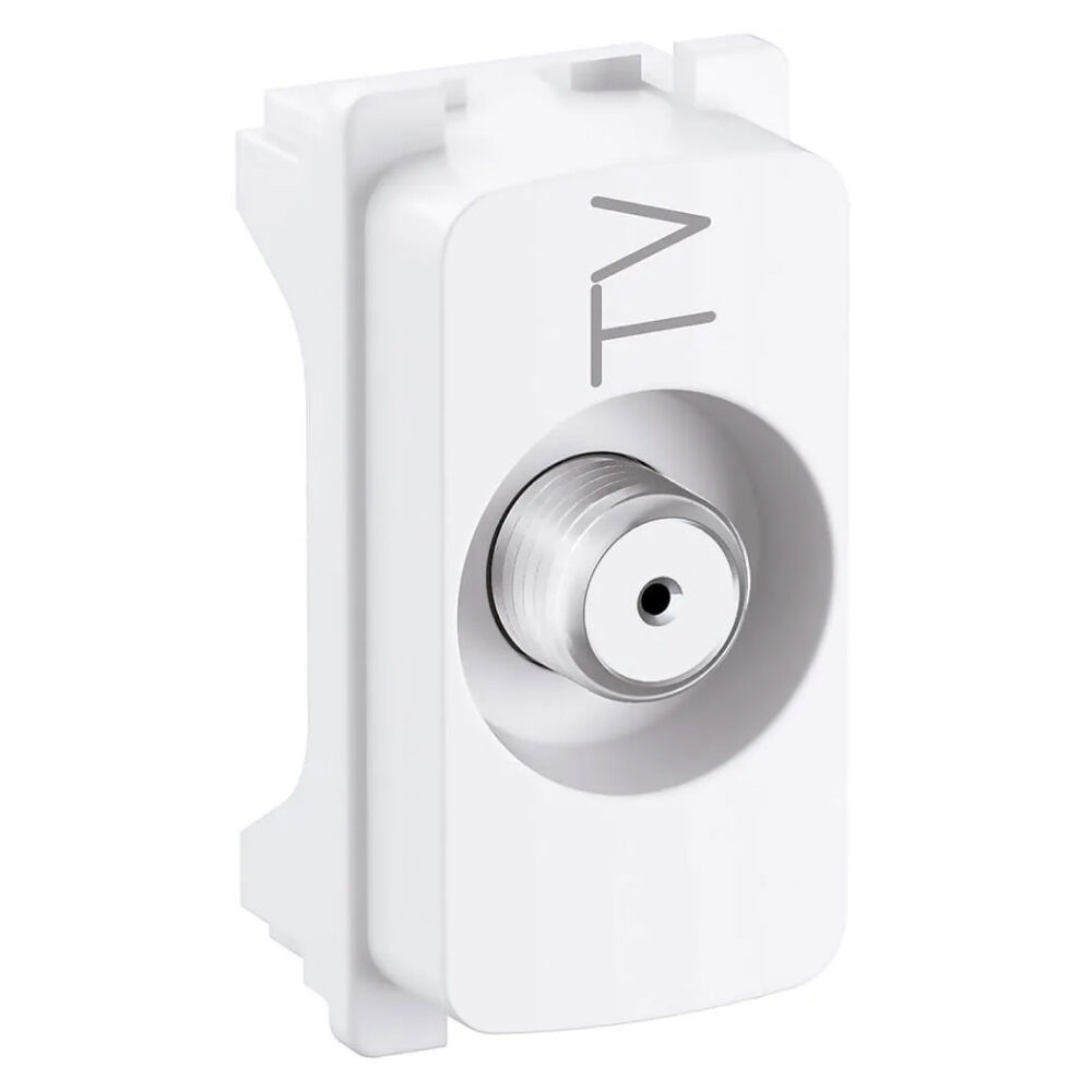 Módulo Tomada Antena de TV Zeffia Branco  Legrand