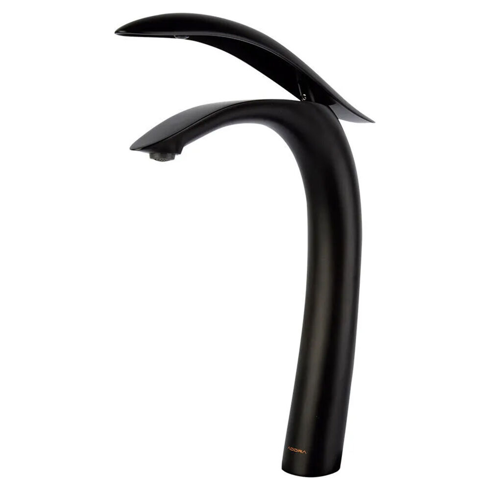 Misturador Monocomando para Lavatório Atenas 1/2" Preto Addra