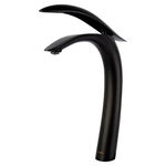 Misturador Monocomando para Lavatório Atenas 1/2" Preto Addra