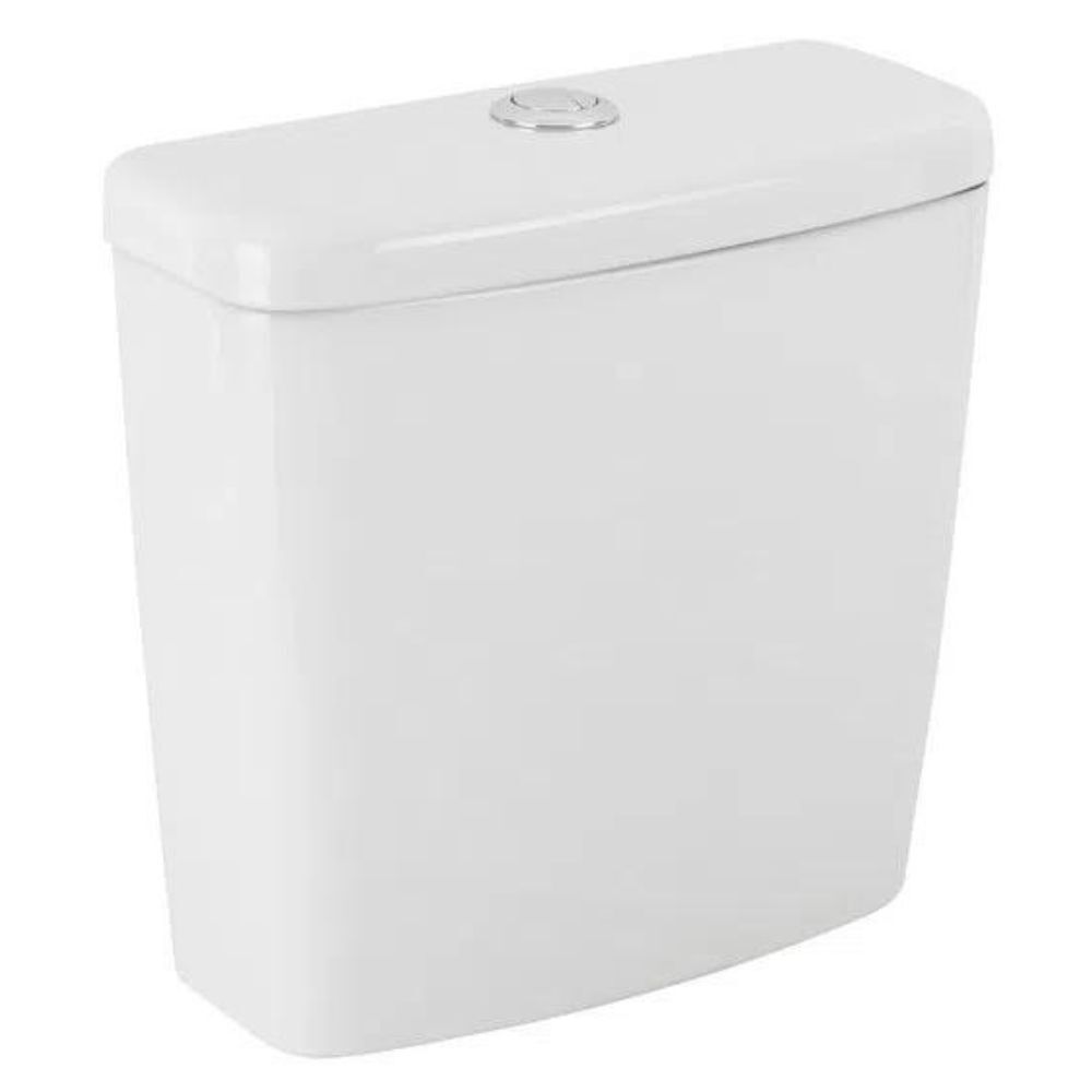 Caixa Acoplada Ecoflush 3/6 Litros Azálea Branca Celite