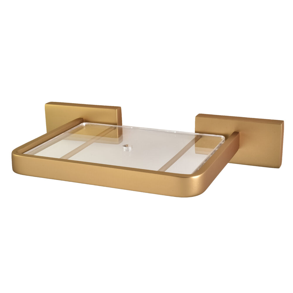 Saboneteira Color Dom Dourado Fosco Perflex