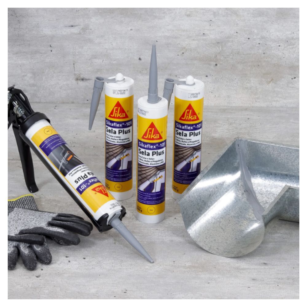 Selante Sikaflex-101 Sela Plus 400gr/250ml Sika