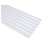 Telha PVC Ondulada Leitosa 244x110cm Afort