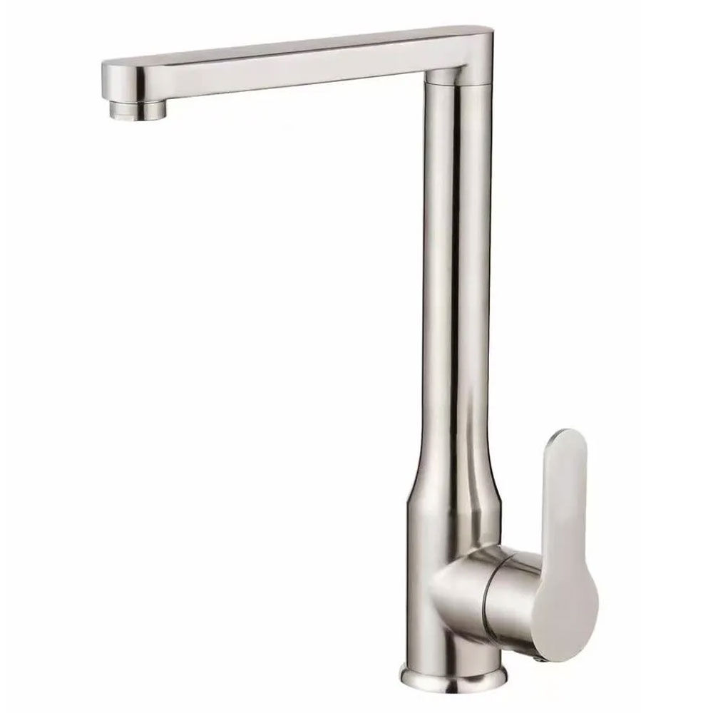 Misturador de Mesa para Cozinha Aço Escovado 1/2" Cromado Addra