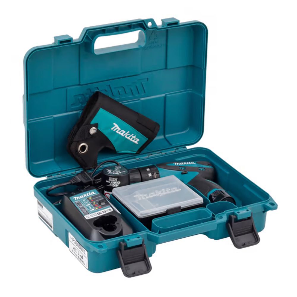 Furadeira Parafusadeira de Impacto 3/8" 10mm 12V Bivolt HP330DWE Makita