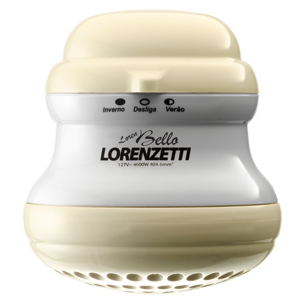 Chuveiro Lorenzetti Loren Bello Ultra 220V 5500W Bege
