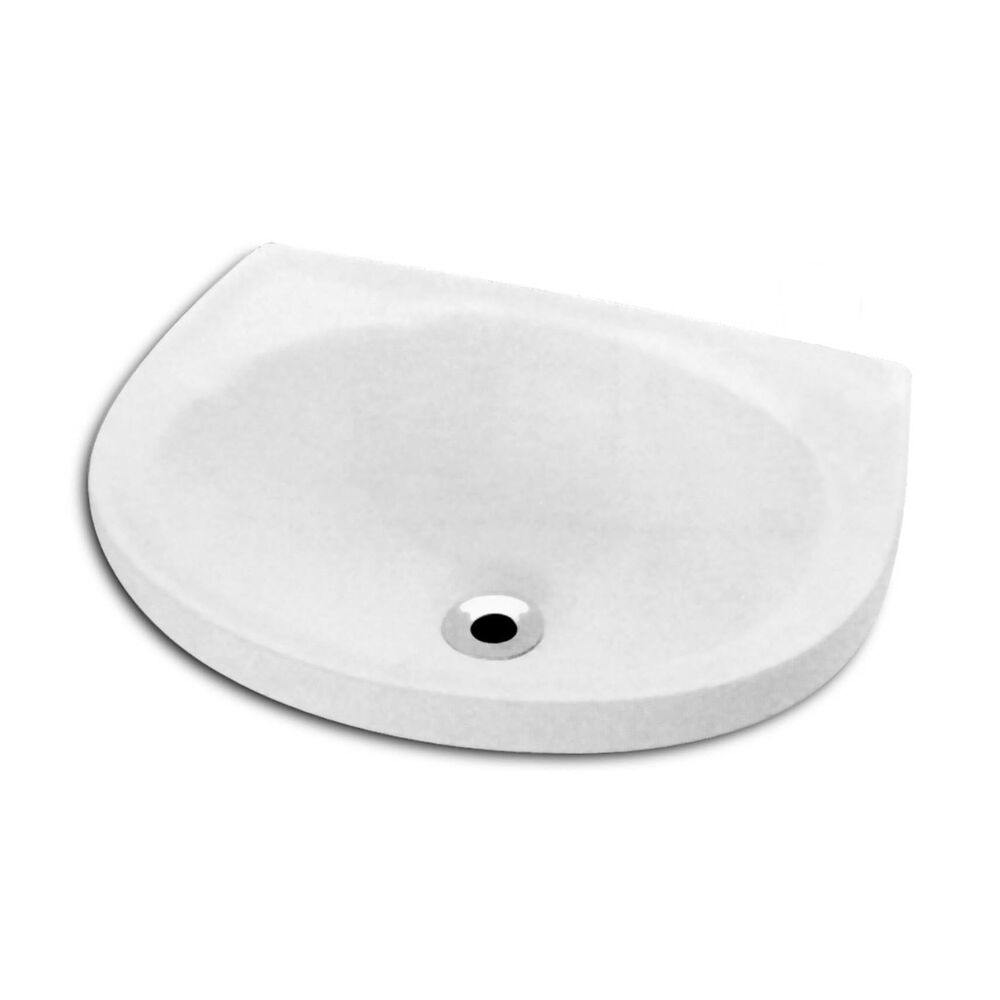 Lavatório Suspenso 46,5x34,5cm Branco Celite