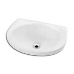 Lavatório Suspenso 46,5x34,5cm Branco Celite