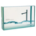 Misturador Monocomando para Banheiro Bica Alta Verona 1/2" Cinza Addra