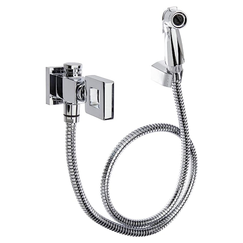 Ducha Higiênica Dot com Registro e Derivação Cromado Deca