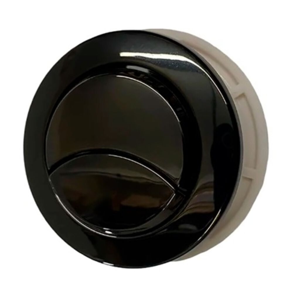 Botão Duplo Acionamento Black Noir Deca