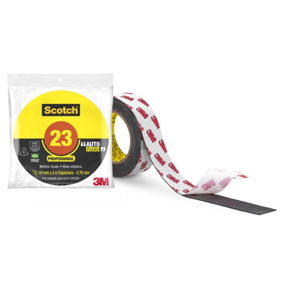 Fita de Autofusão Preto Scotch 3M