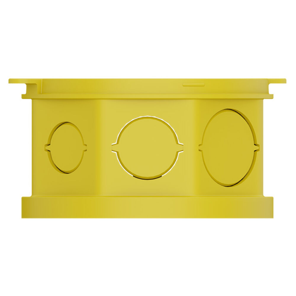 Caixa de Luz Octogonal PVC Flex 4x4" Amarela Tigre