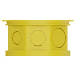 Caixa de Luz Octogonal PVC Flex 4x4" Amarela Tigre