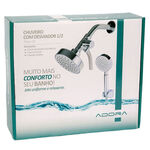 Ducha Tokyo com Desviador 1 Jato Cromado Addra