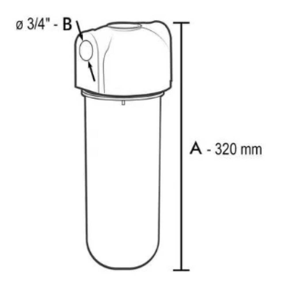 Filtro para Caixa D'água 25 Micras Fortlev