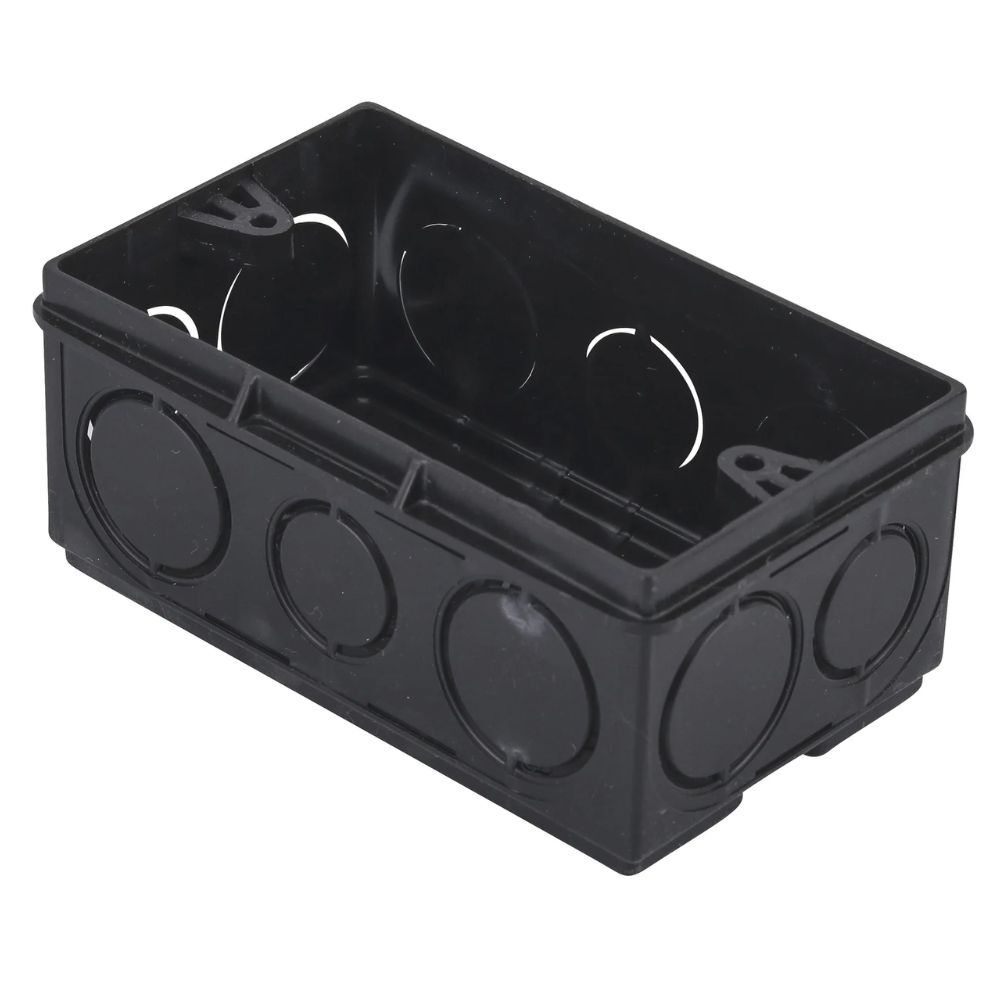Caixa de Luz Tigreflex 4"x2" Preta Tigre