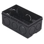 Caixa de Luz Tigreflex 4"x2" Preta Tigre