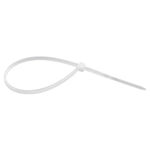 Abraçadeira de Nylon 140mm x 2,5mm com 100 Unidades Branca Nove54