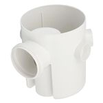 Corpo Caixa Sifonada 3 Entradas 150x185x75mm Tigre