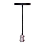 Pendente Benjamin E27 Cromado Avant