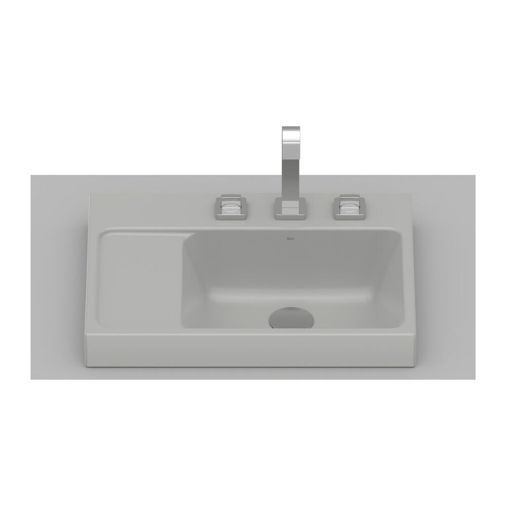 Cuba de Sobrepor 50x38cm Óptica L50 Branco Roca