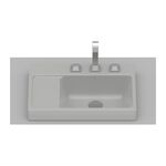 Cuba de Sobrepor 50x38cm Óptica L50 Branco Roca