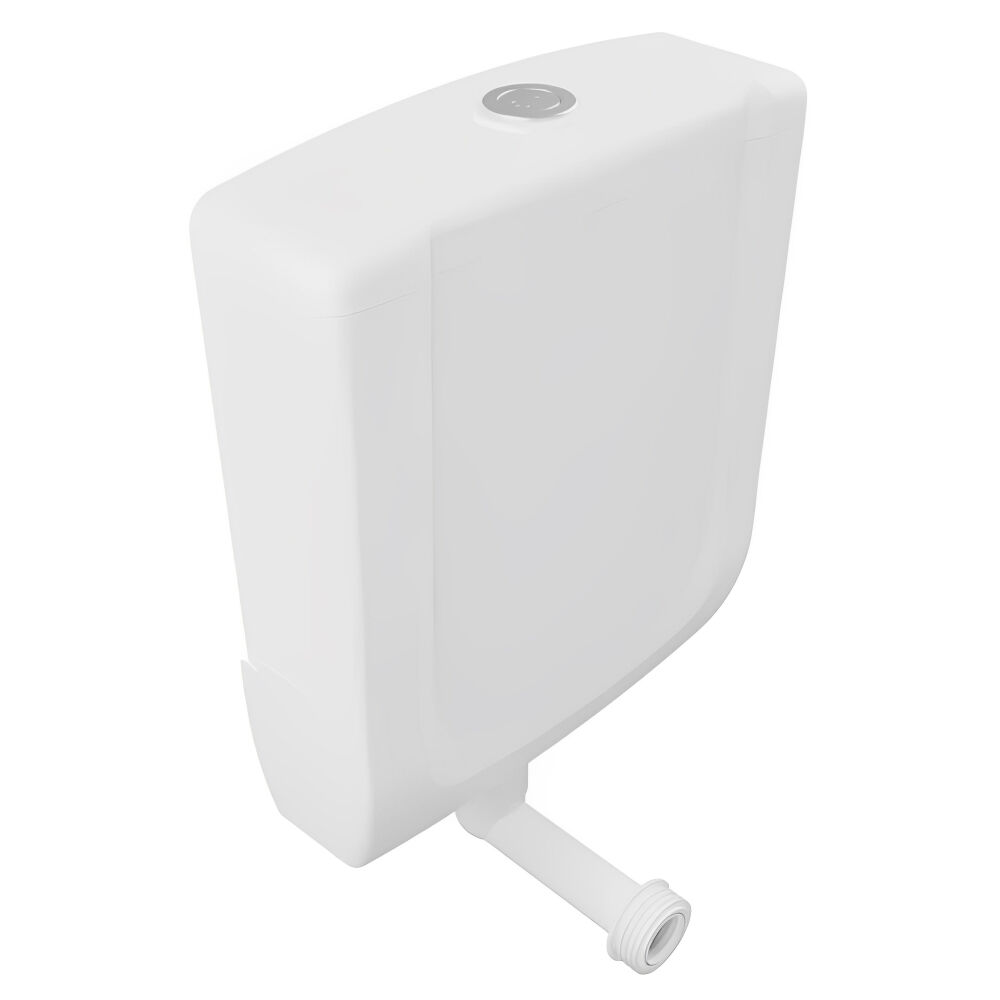 Caixa de Descarga Baixa com Duplo Acionamento Branca Astra