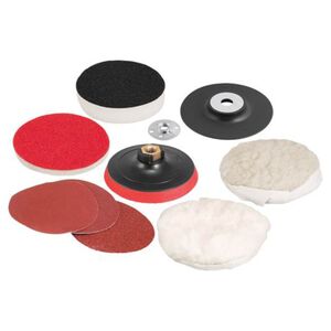 Kit de Discos para Lixar e Polir 4.1/2" Vonder