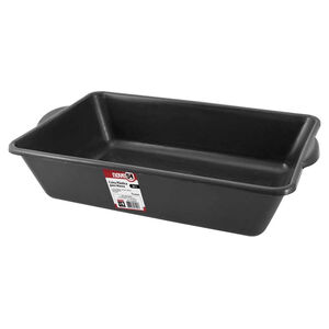 Caixa Plástica Retangular para Massa 20L 140mmx370mmx600mm Preto Nove54