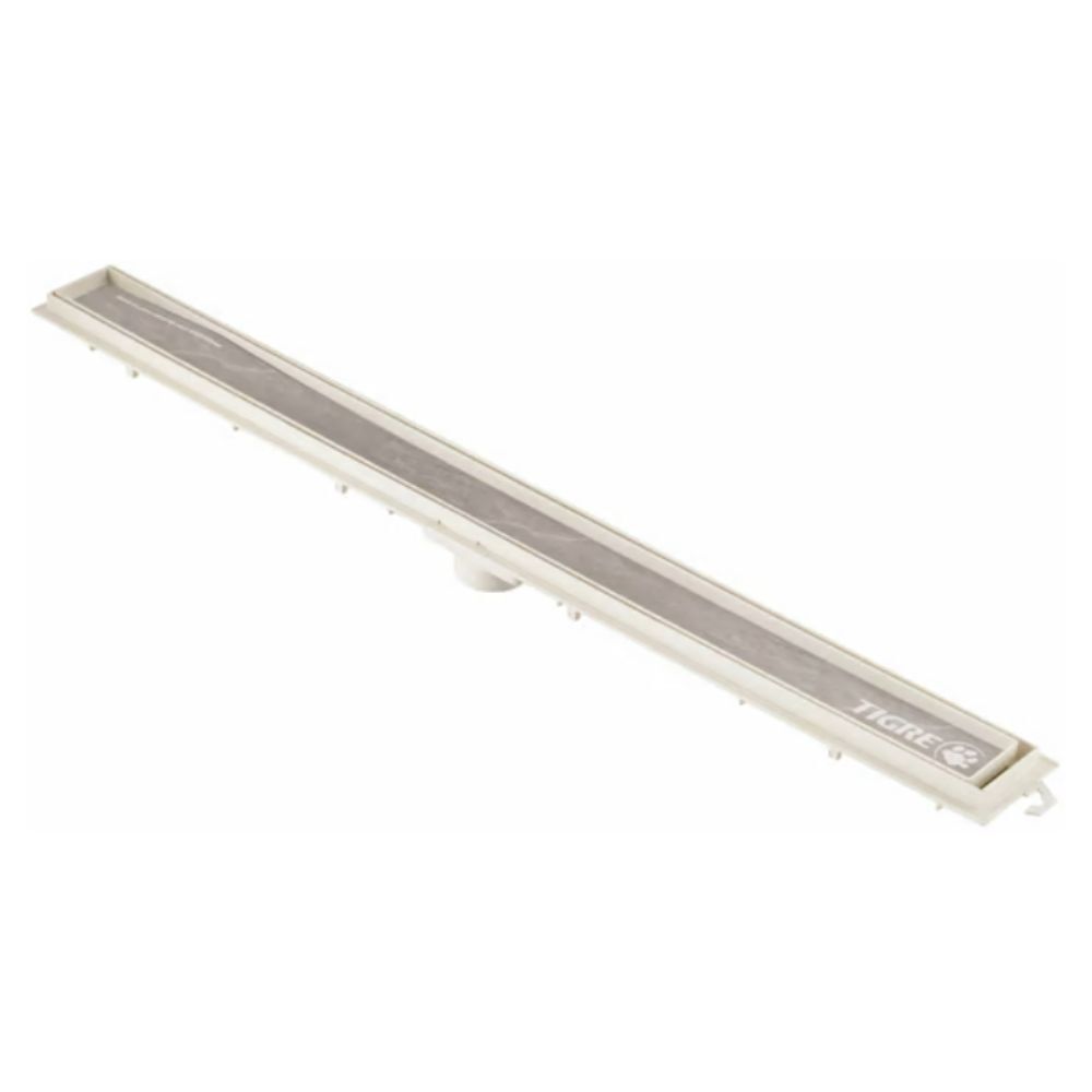 Ralo Linear Invisível 70cm Branco Tigre