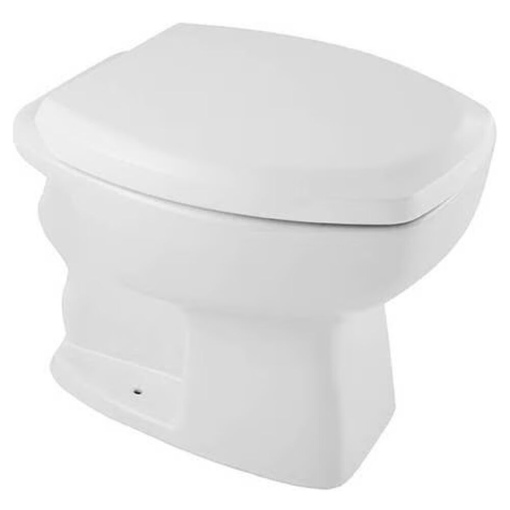 Assento Sanitário em Polipropileno Soft Close Thema Branco Incepa
