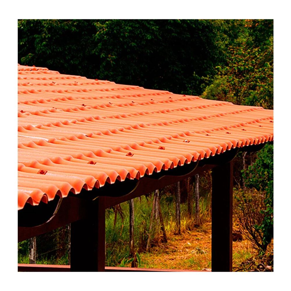 Telha PVC Colonial Cerâmica 230x86cm Afort