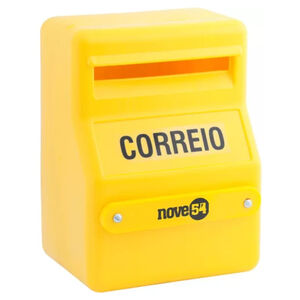 Caixa Plástica para Correspondência 15 x 25 x 19cm Nove54 Caixa Plástica para Correspondência 15 x 25 x 19cm Nove54