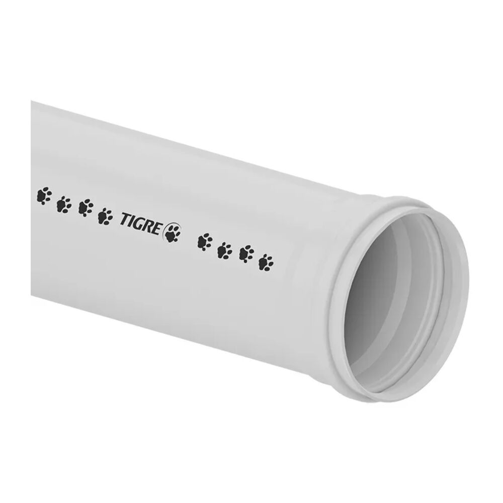 Tubo Série Normal para Esgoto 100mm x 6m Tigre